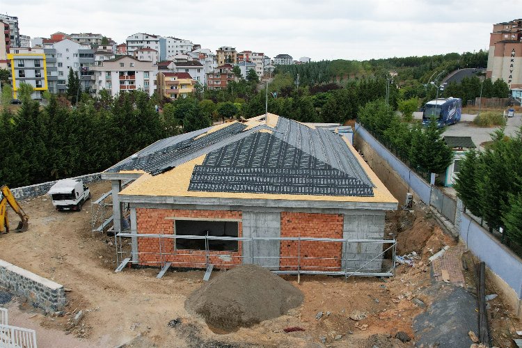 Çayırova'da Gençlik Merkezi’nin kaba inşaatı tamamlandı