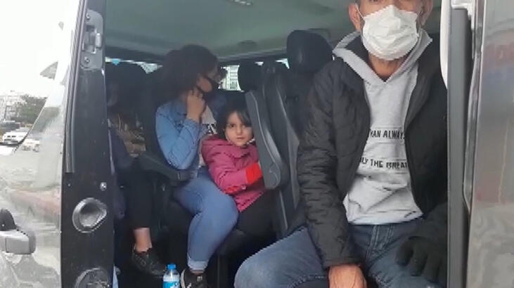 Esenyurt'taki denetimlerde 4'ü çocuk 14 kaçak göçmen yakalandı