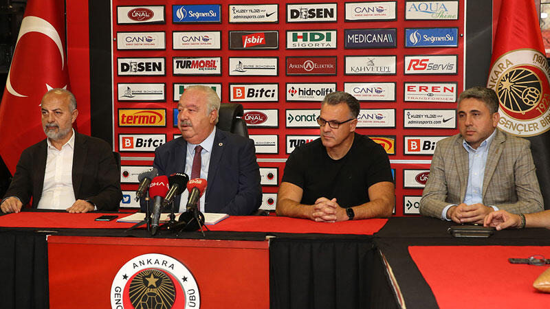 Gençlerbirliği, teknik direktör Taşkın Aksoy ile 1+1 yıllık sözleşme imzaladı