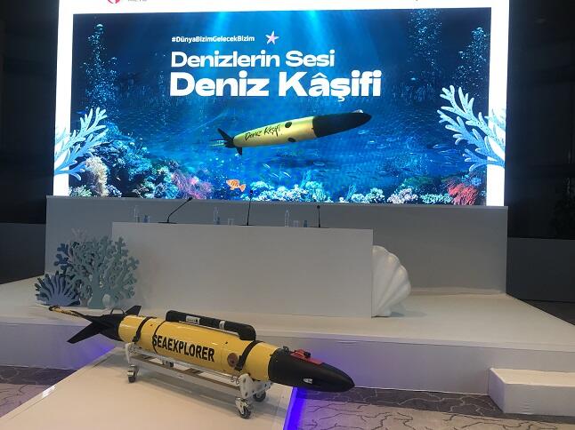 İnsansız su altı planörü, Türk denizlerinde araştırma yapmaya hazırlanıyor