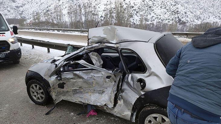 Kırıkkale’de feci kaza! Otomobil sürücüsü öldü, kızı yaralandı