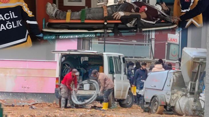 Korku dolu anlar! İnşaatın 3'üncü katından ağabeyinin üzerine düştü