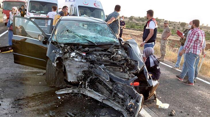 Mardin'de feci kaza! 6 yaralı var