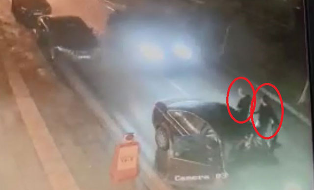 Ankara'da mühendis ve valenin öldüğü kaza kamerada