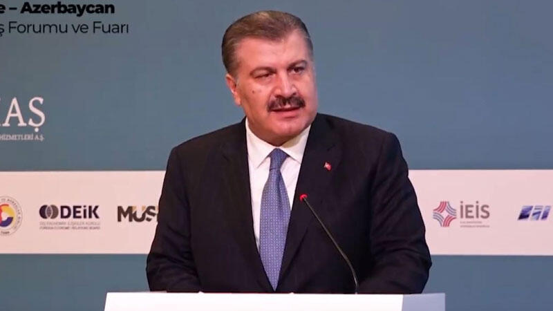 Bakan Koca, Türkiye-Azerbaycan Sağlık İş Forumu’na katıldı