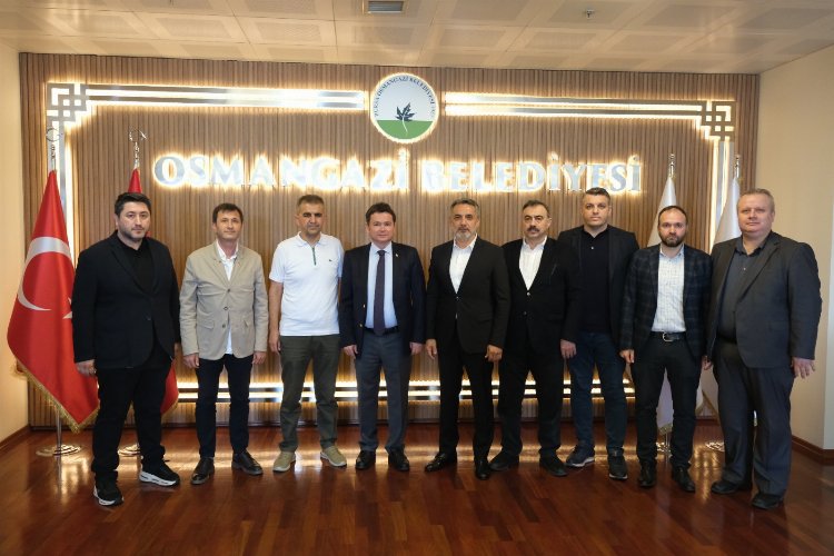 Başkan Aydın'a MÜSİAD Bursa'dan kutlama ziyareti
