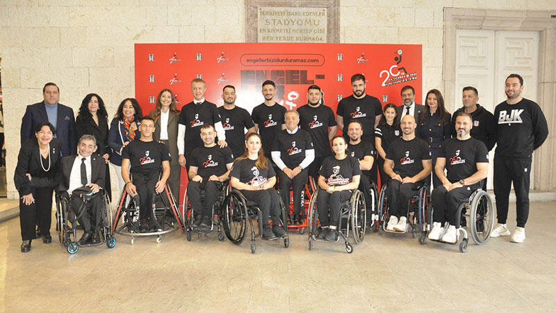 Beşiktaş Kulübü'nden engellileri spora teşvik etmek amacıyla yeni proje
