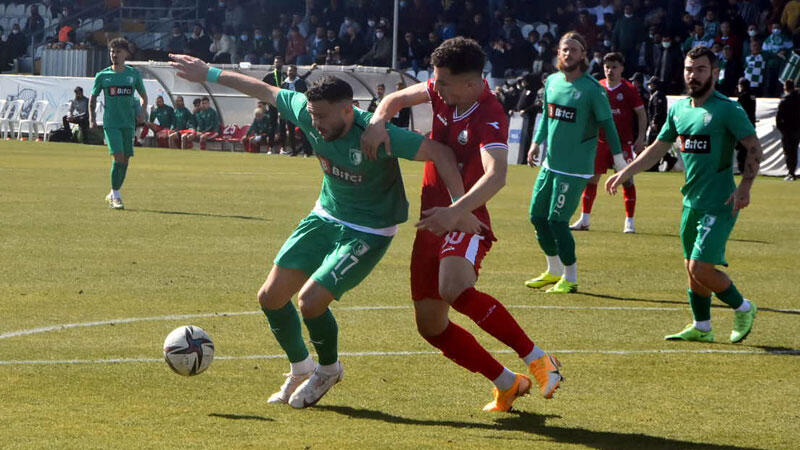 Bodrumspor - Serik Belediyespor: 1-1
