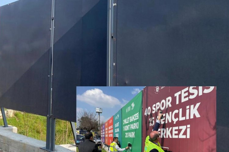 Bursa'da 'sprey boya'lı eylem sonuç verdi