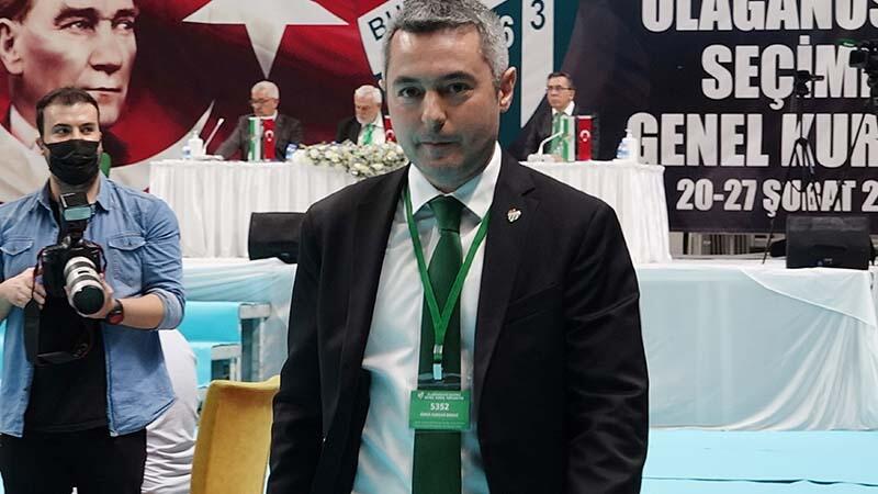 Bursaspor'un 30'uncu başkanı Ömer Furkan Banaz oldu