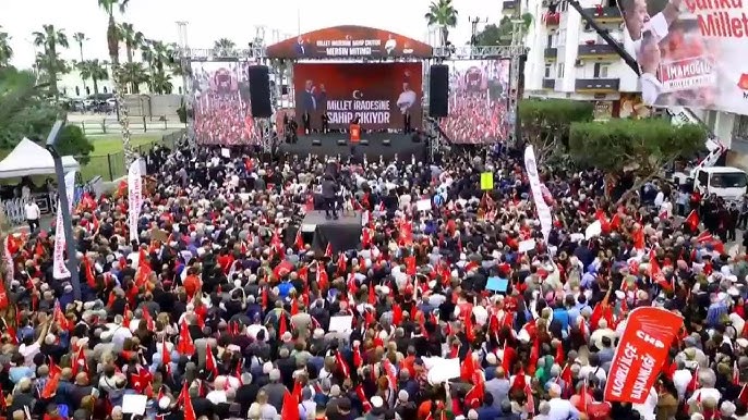 CHP’den Mersin’de Tarihi Miting: “Millet İradesine Sahip Çıkıyor!”