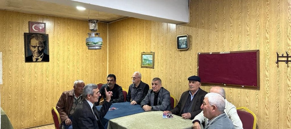 CHP'li Ramis Topal,Taşova Çaydibi  Köyünü Ziyaret Etti