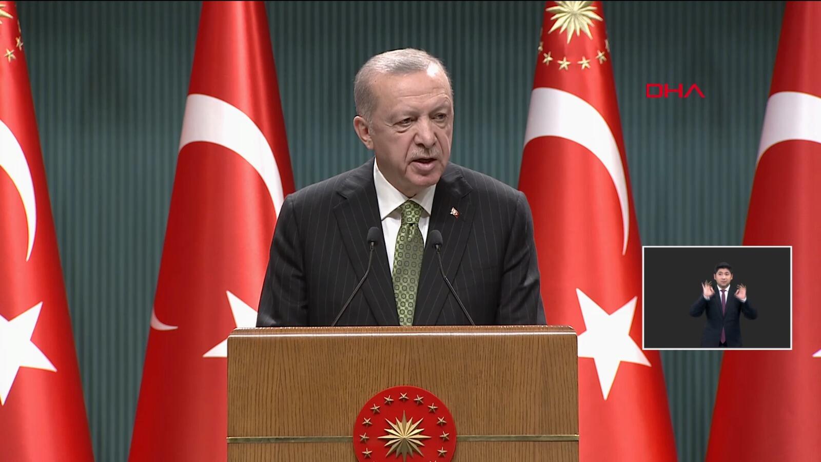 Cumhurbaşkanı Erdoğan, Kabine Toplantısı sonrası açıklama yapıyor (CANLI)