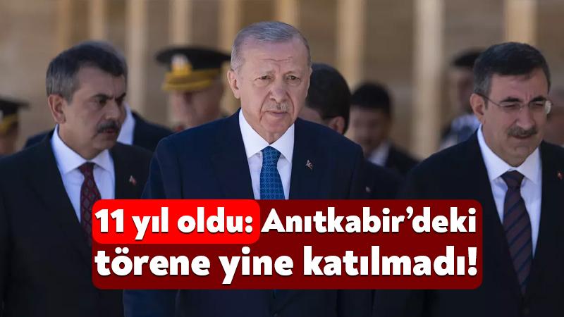 Erdoğan, 23 Nisan Törenine 11. Kez Katılmadı