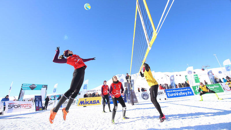 Kar Voleybolu Avrupa Kupası Erciyes'te düzenlenecek
