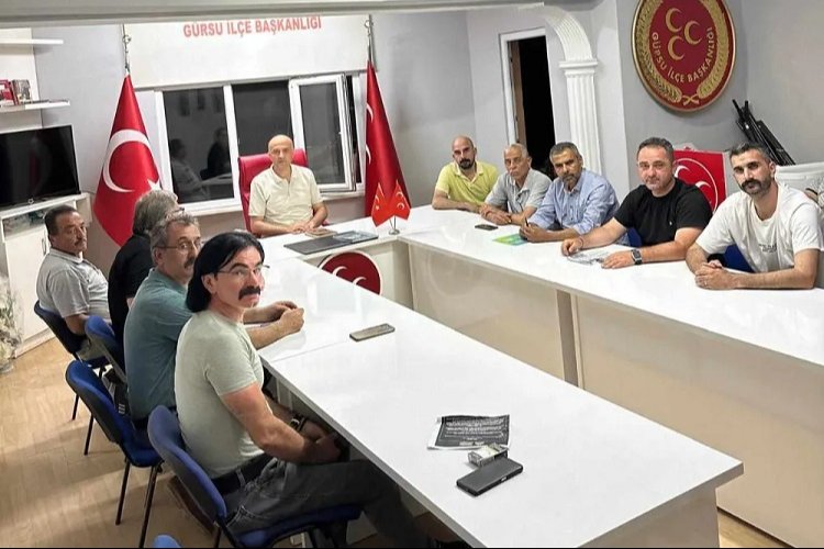 MHP Gürsu İlçe Başkanlığı istişare toplantısı düzenledi