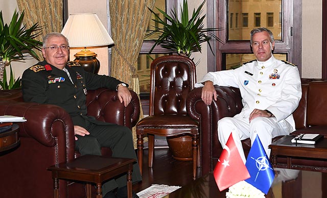 Orgeneral Güler, NATO Askeri Komite Başkanı ile görüştü