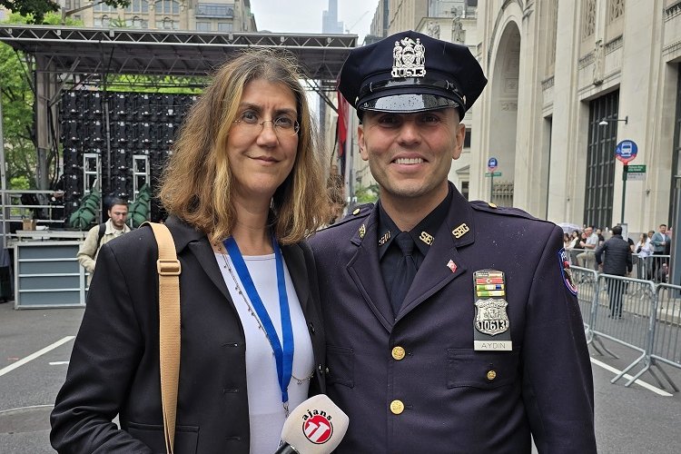 Türk Günü Festivali'ne NYPD mensubu Türk polislerden rekor katılım