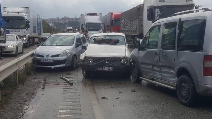 Zincirleme trafik kazası! Yaralılar var